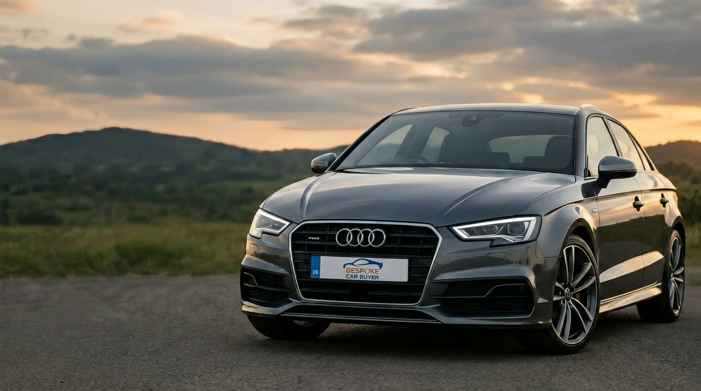 Bespoke Car Buyer Audi with branded number plate